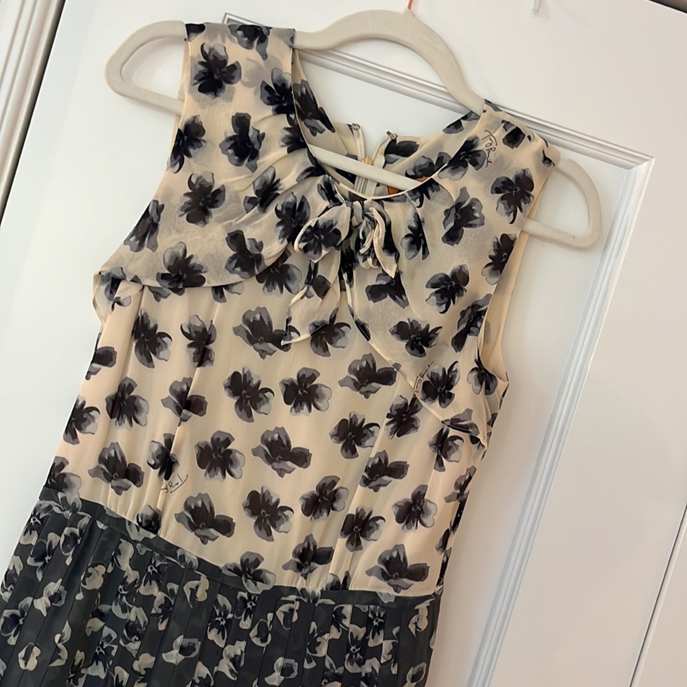 Tory Burch Silk Pleated Dress